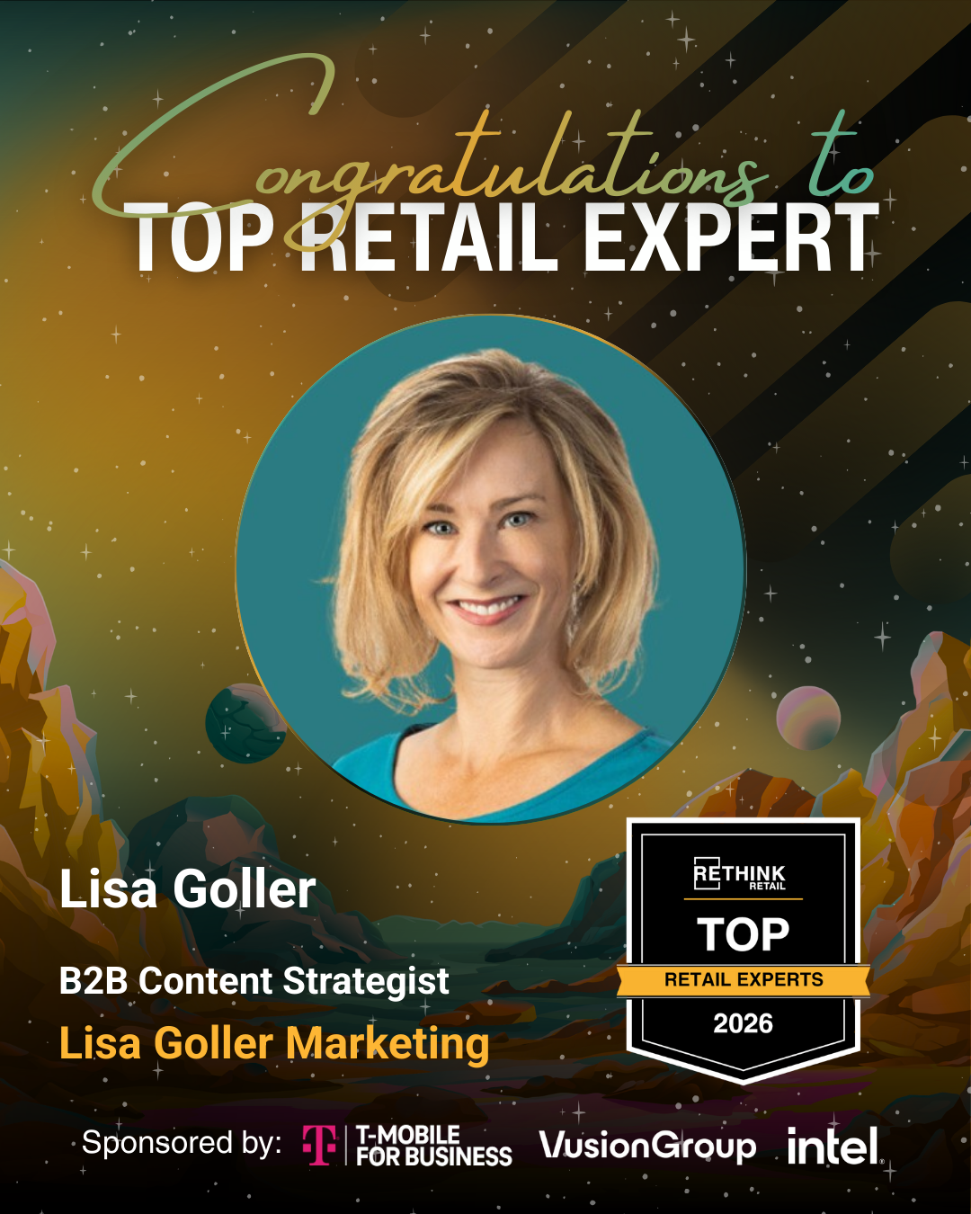 Lisa Goller. Top Retail Expert 2026