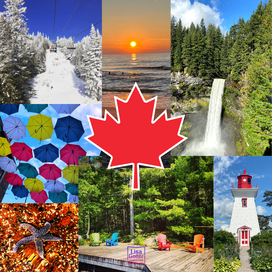 Happy Canada Day! Lisa Goller Marketing. lisagoller.com